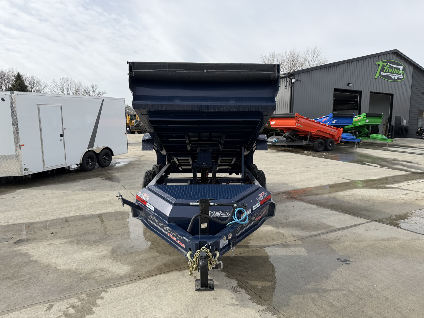 New NEW 2026 Horizon 14’x83”X19” EZ7 Dump Trailer 2-7000 lb axles = 14K