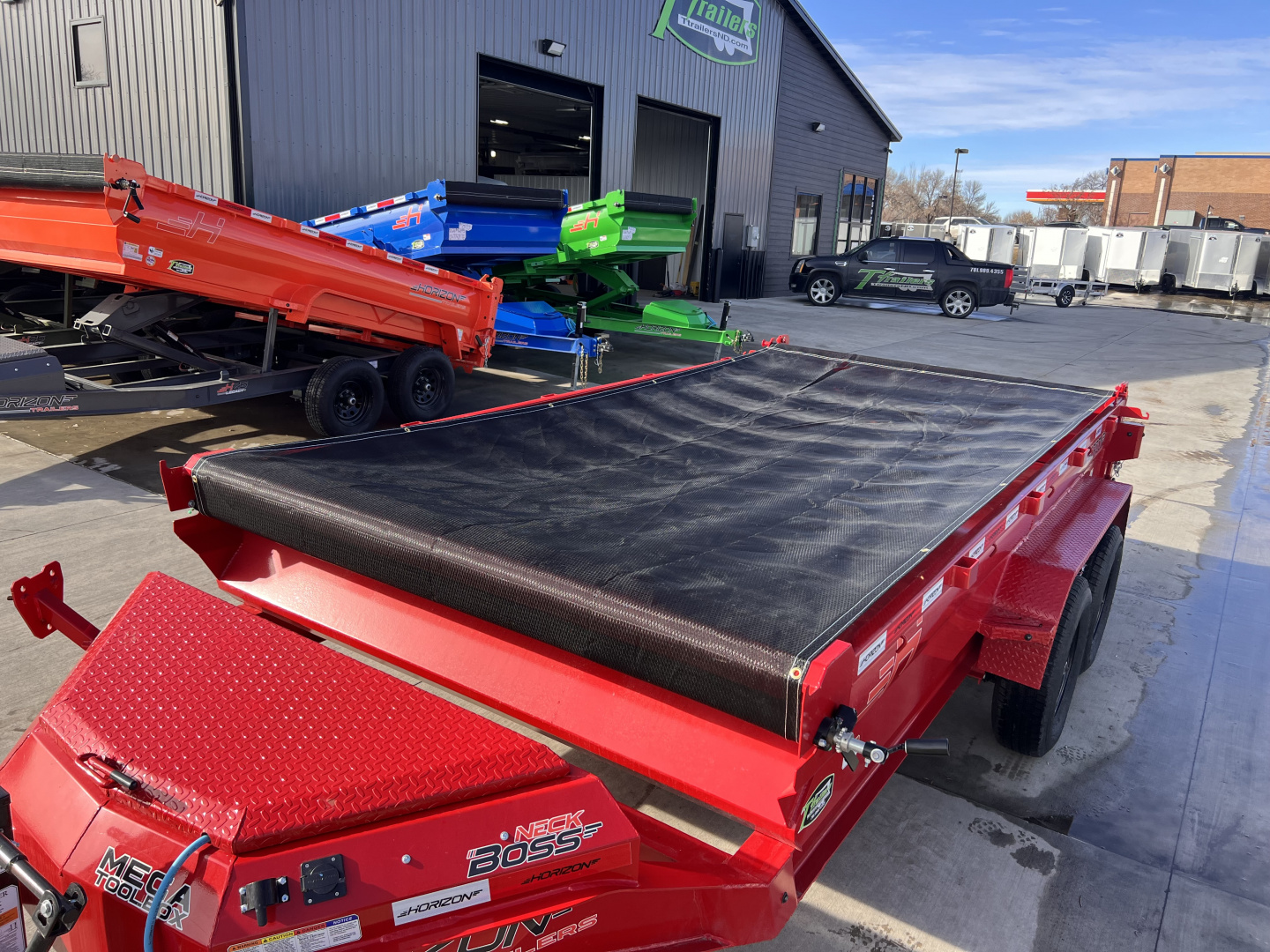 New NEW 2026 Horizon 14’x83”X19” EZ7 Dump Trailer 2-7000 lb axles = 14K