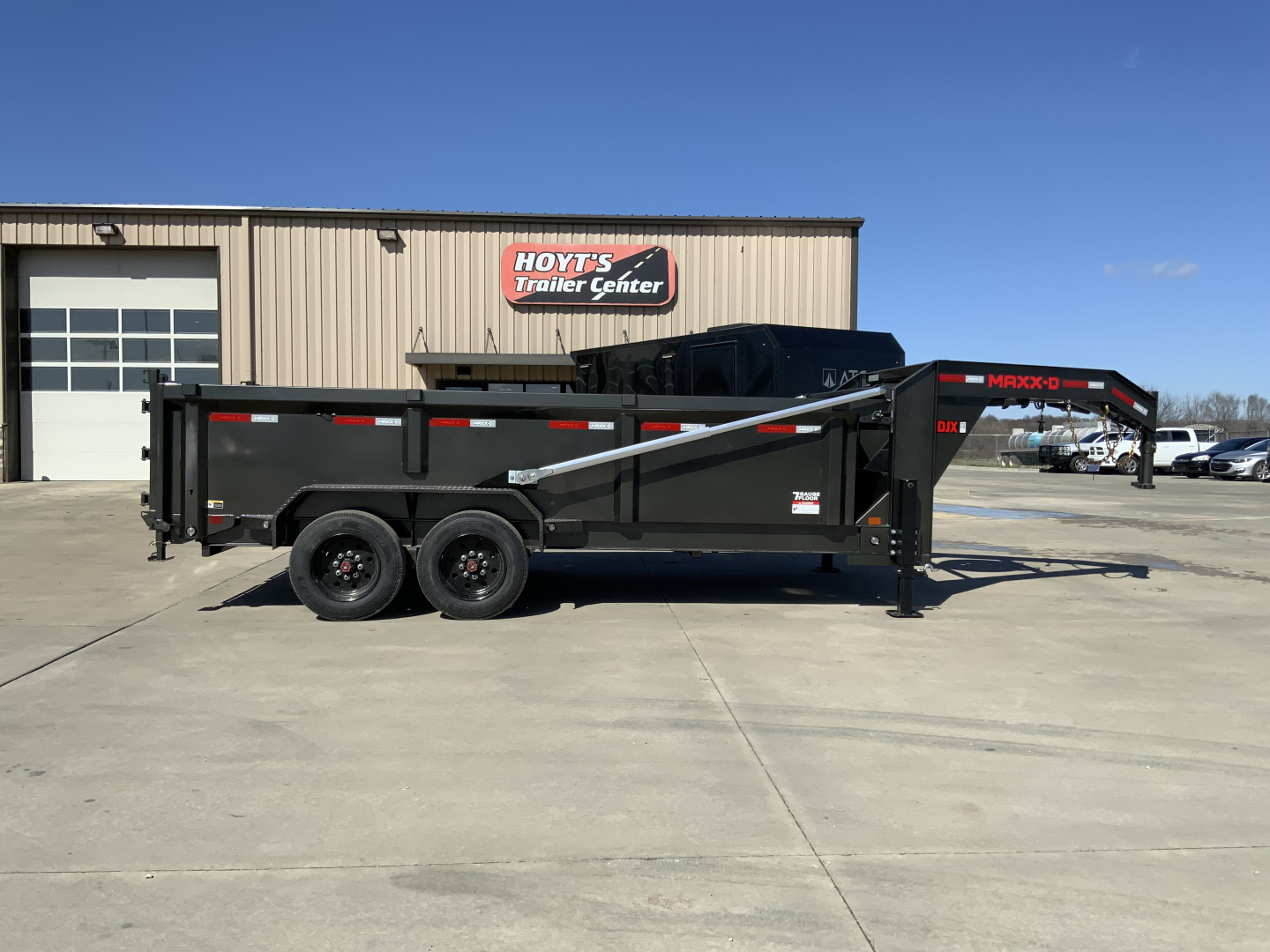 New 2026 MAXX-D DJX 83 X 16 Dump Trailer