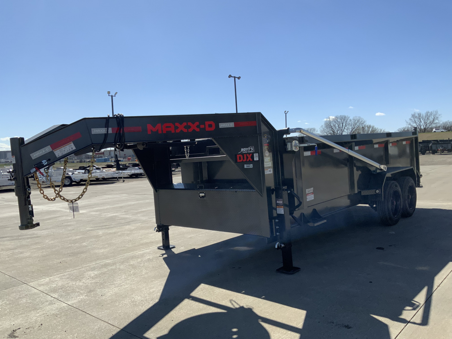 New 2026 MAXX-D DJX 83 X 16 Dump Trailer