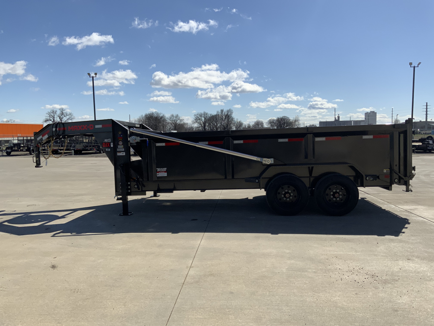 New 2026 MAXX-D DJX 83 X 16 Dump Trailer
