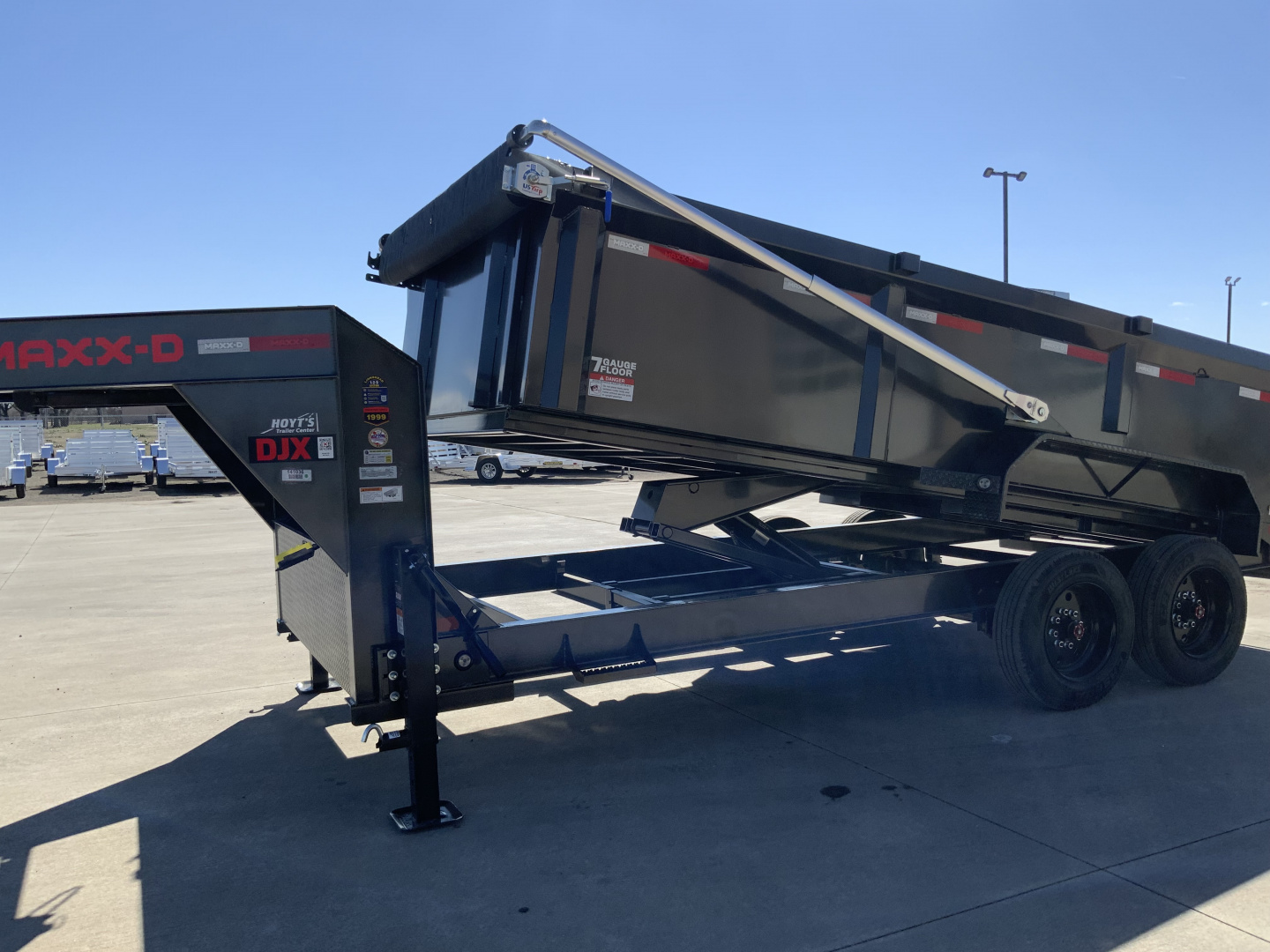 New 2026 MAXX-D DJX 83 X 16 Dump Trailer