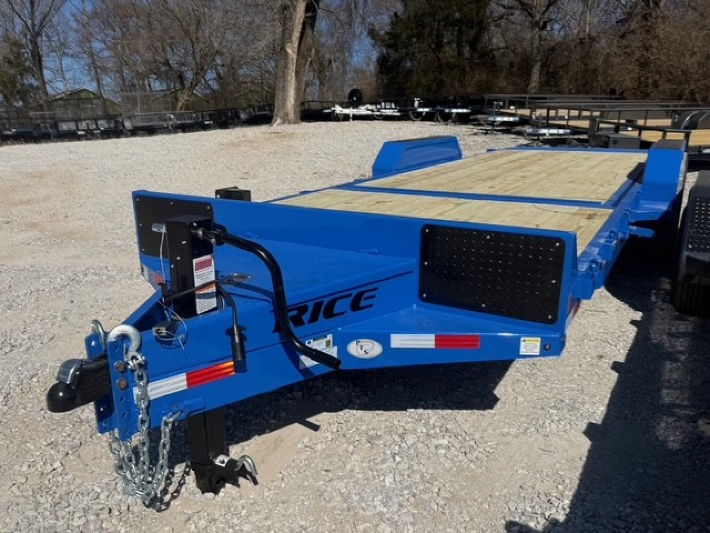 New 2026 Rice Trailers 22' X 82" Partial Tilt (16k) Equipment Trailer