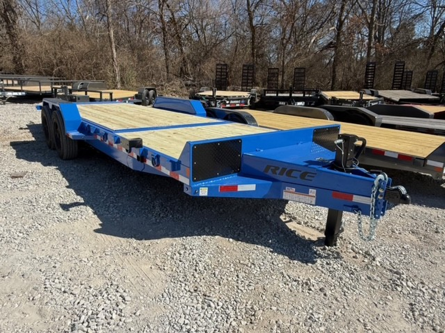 New 2026 Rice Trailers 22' X 82" Partial Tilt (16k) Equipment Trailer