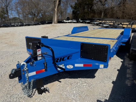 New 2026 Rice Trailers 22' X 82" Partial Tilt (16k) Equipment Trailer