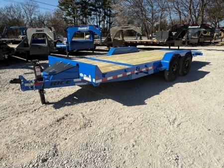 New 2026 Rice Trailers 20' X 82  Partial Tilt Equipment Trailer