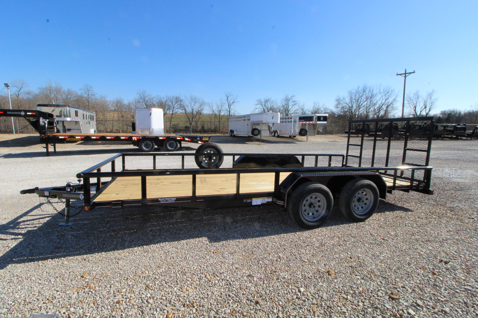 New 2026 Diamond T 8318SU Utility Trailer