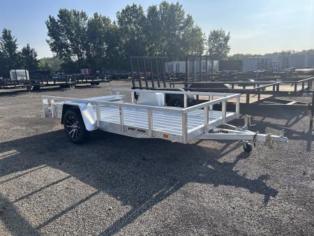 New 2026 Sport Haven 6 X 12 FT ALUMINUM UTILITY TRAILER DELUXE W/ FOLDING RAMP GATE