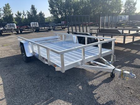 New 2026 Sport Haven 6 X 12 FT ALUMINUM UTILITY TRAILER DELUXE W/ FOLDING RAMP GATE