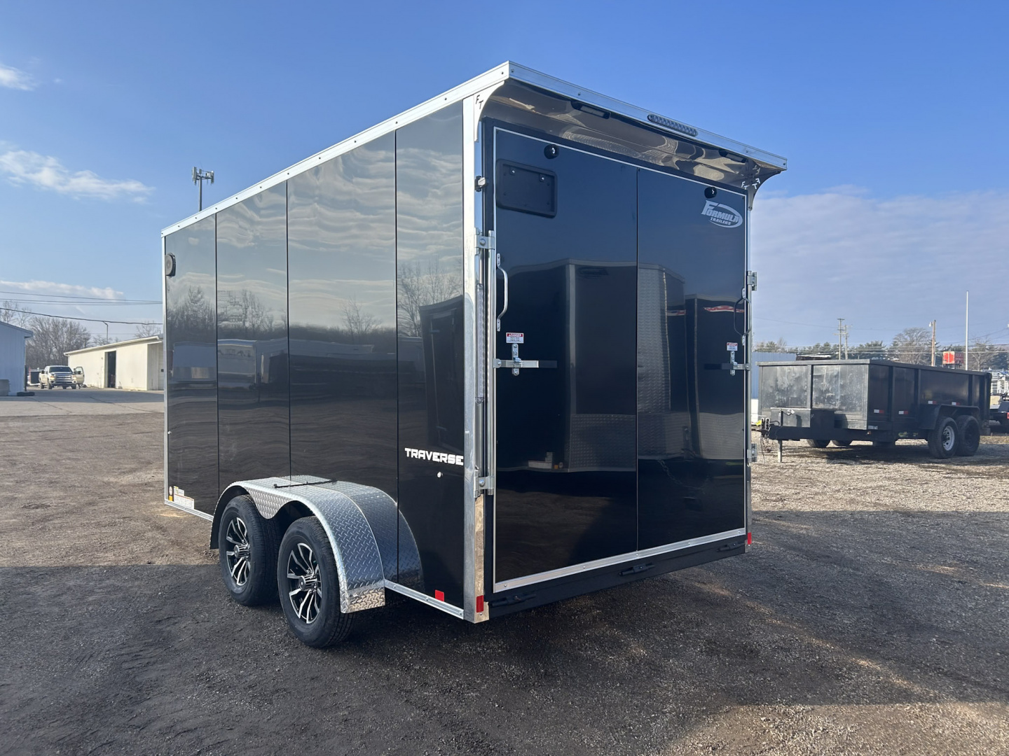 New 2026 Formula Trailers 7 X 14 FT TRAVERSE ENCLOSED CARGO TRAILER RAMP DOOR 7 FT INT HT