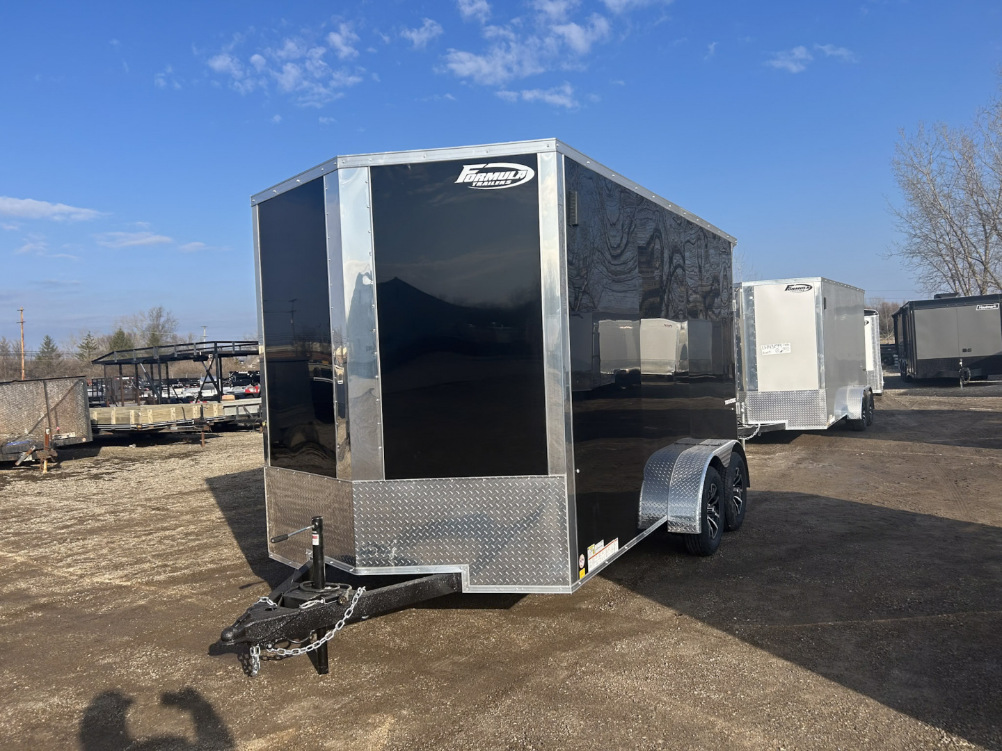 New 2026 Formula Trailers 7 X 14 FT TRAVERSE ENCLOSED CARGO TRAILER RAMP DOOR 7 FT INT HT