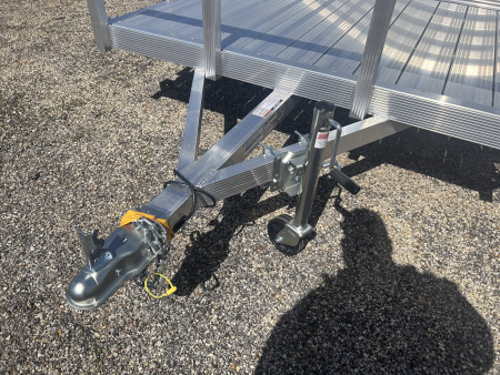 New 2026 Sport Haven 6 X 12 FT ALUMINUM UTILITY TRAILER ALUMINUM DECK STEEL WHEELS