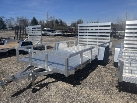 New 2026 Sport Haven 6 X 12 FT ALUMINUM UTILITY TRAILER ALUMINUM DECK STEEL WHEELS