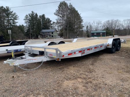 New 2026 Quality Aluminum 83  x 24' 10K Car/Equipment Trailer