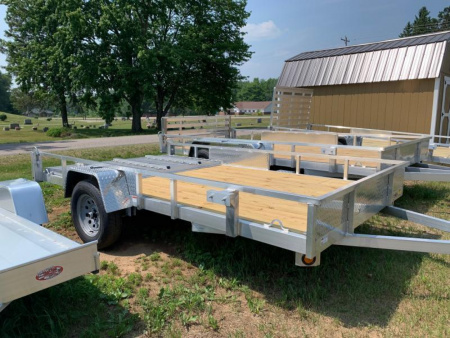 New 2026 Quality Aluminum 82" x 10' Simplicity Utility Trailer