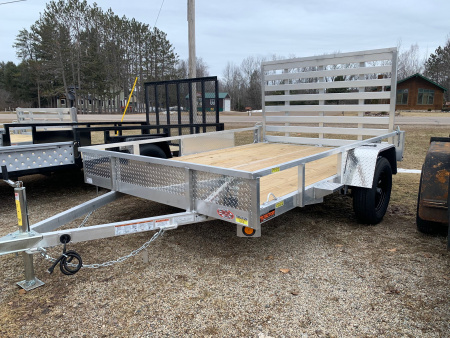 New 2026 Quality Aluminum 82  x 10' Simplicity Utility Trailer