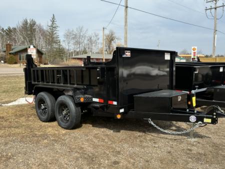 New 2026 Quality Steel  6 X 10' 10K Low Profile Dump Trailer