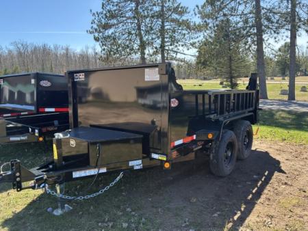New 2026 Quality Steel  6 X 10' 10K Low Profile Dump Trailer