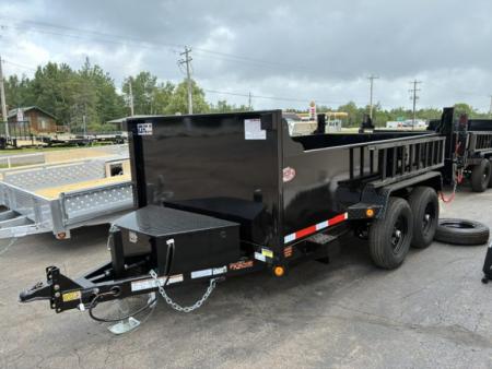 New 2027 Quality Steel 6 X 12' Low Profile Dump Trailer