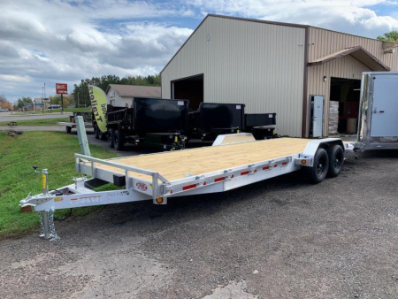 New 2027 Quality Aluminum 83  x 20' 10K Car Hauler Trailer