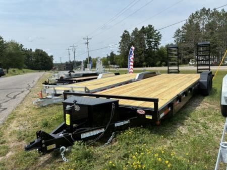 New 2027 Quality Steel 83  x 24' 14k Equipment Trailer