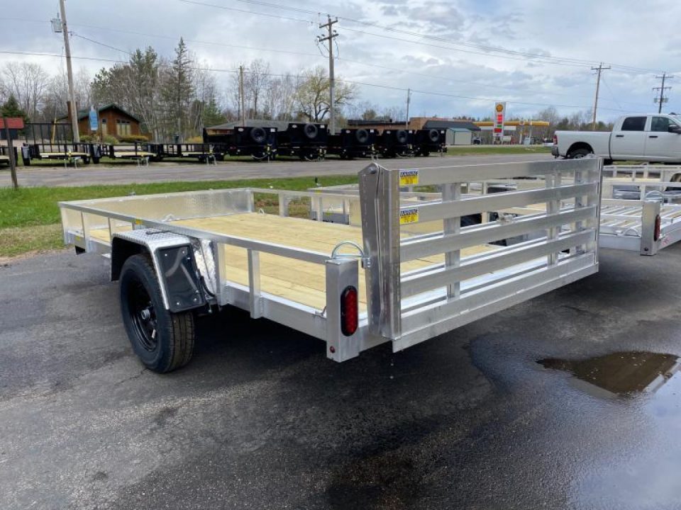 New 2026 Quality Aluminum 82" X 12' Simplicity Utility Trailer