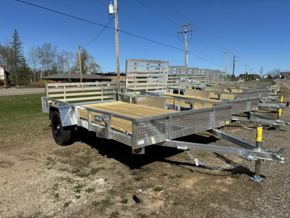 New 2026 Quality Aluminum 82" X 12' Simplicity Utility Trailer