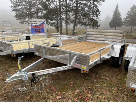 New 2026 Quality Aluminum 82  X 12' Simplicity Utility Trailer