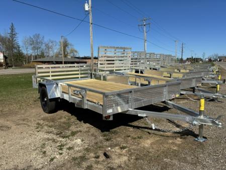 New 2026 Quality Aluminum 82  X 12' Simplicity Utility Trailer
