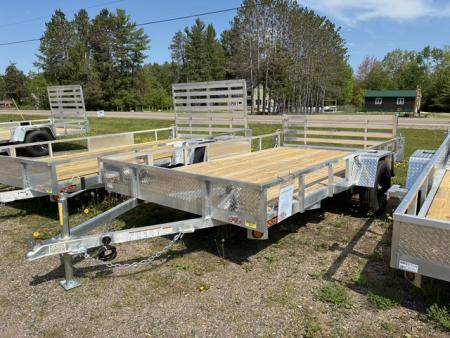 New 2026 Quality Aluminum 82  X 12' Simplicity Utility Trailer