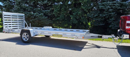 New 2026 Aluma 78  X 15' 4K Utility Trailer