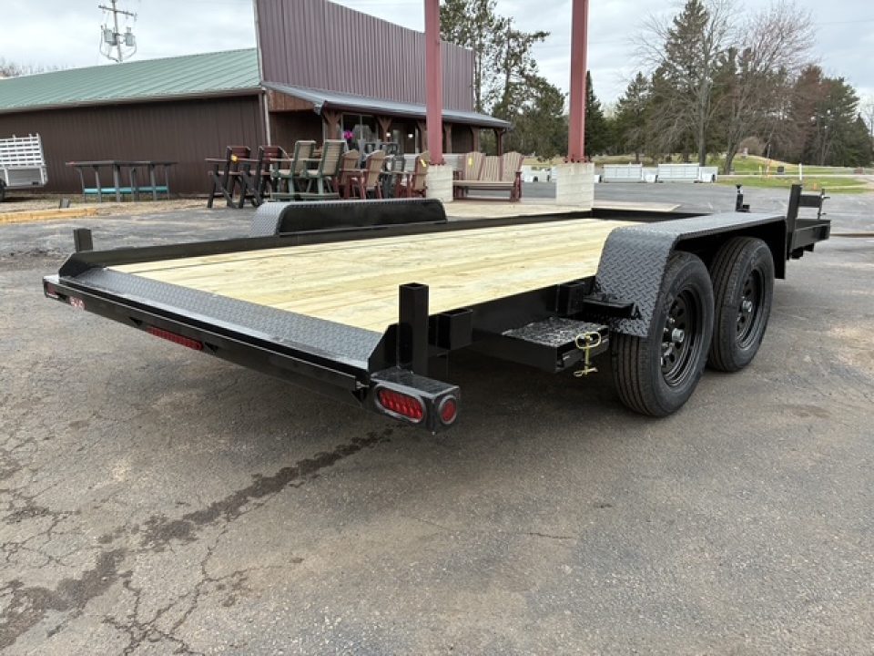 New 2026 Quality Steel 82" x 16' 6k Economy UTV Utility Trailer