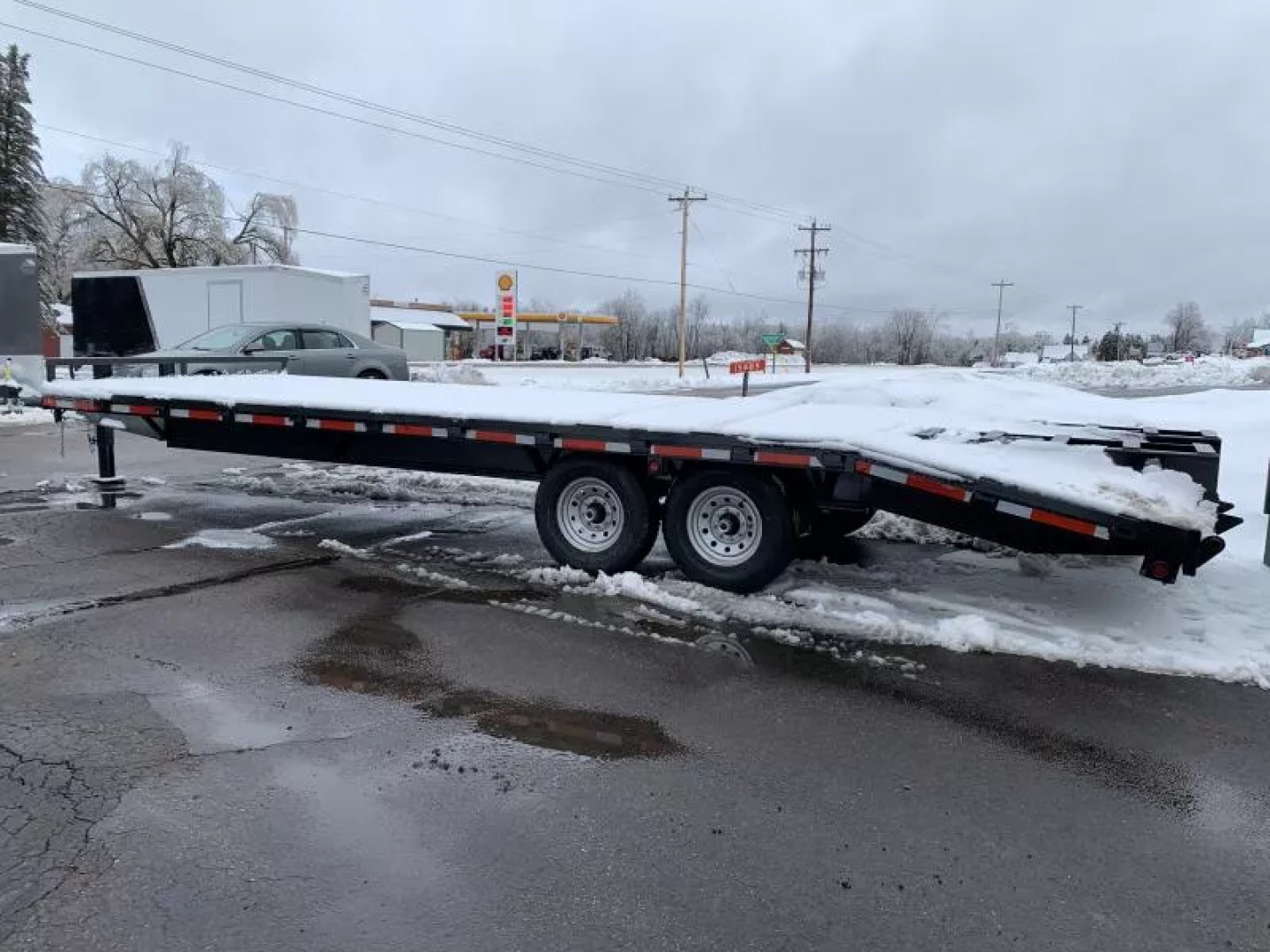 New 2026 Quality Steel 102" x 20' +5' Deck Over 14K Equipment Trailer