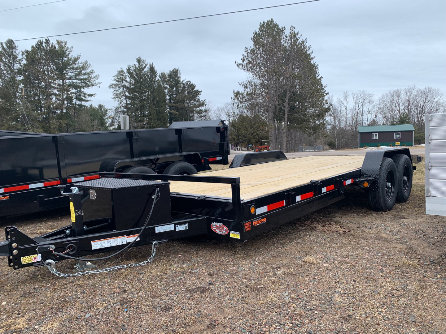 New 2026 Quality Steel 83" X 20' 14K Tilt Equipment Trailer