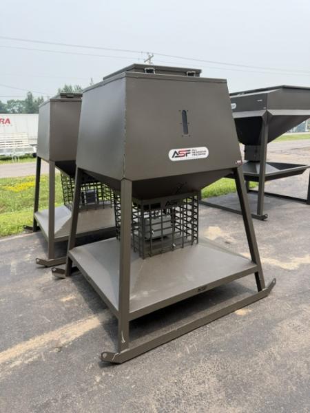 New 1,000 lb HD Stand and Fill (Bear Proof) All Season Feeders