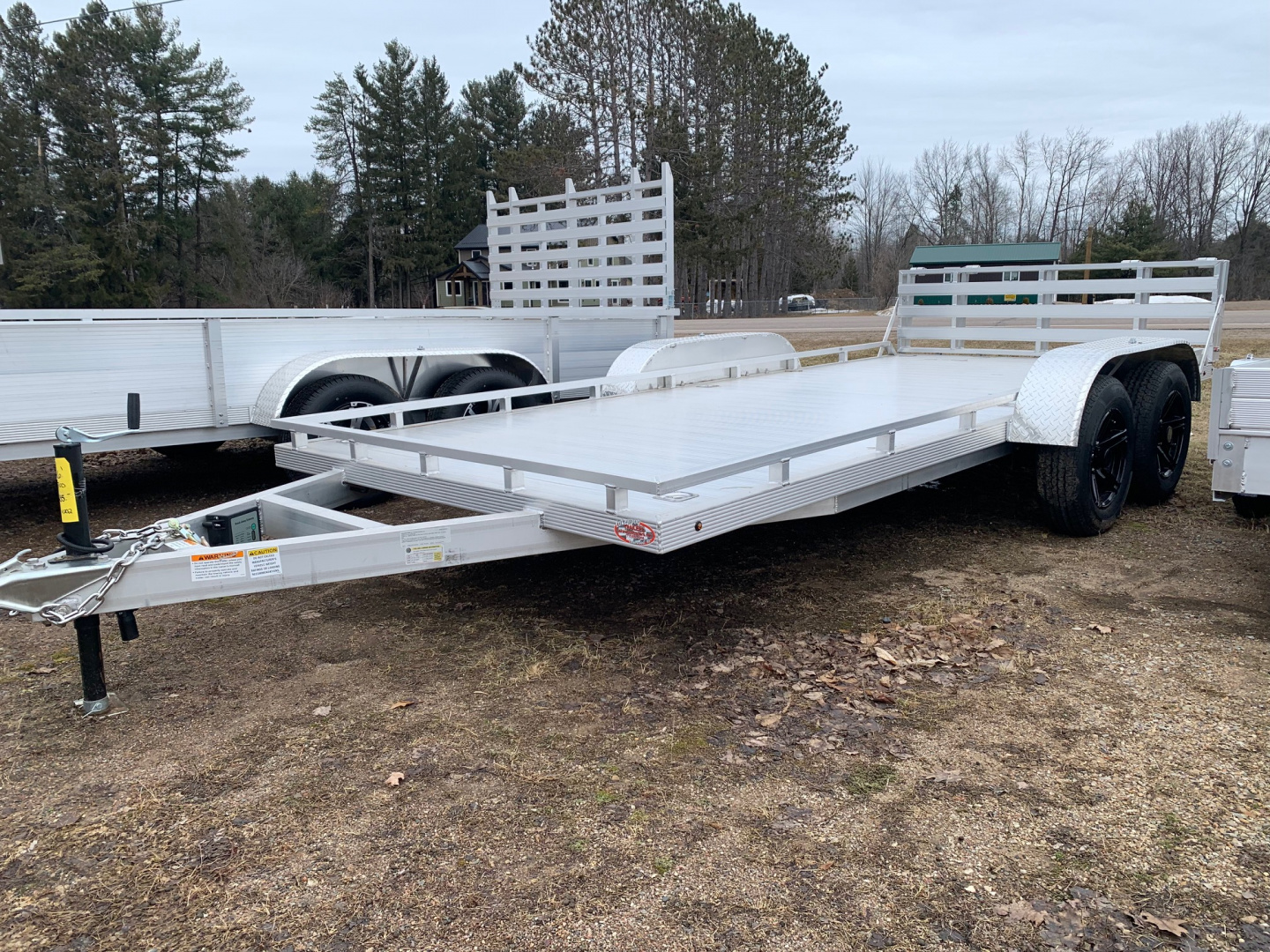 New 2025 Paraiso Global 7' x 16' 7K Low Pro Utility Trailer