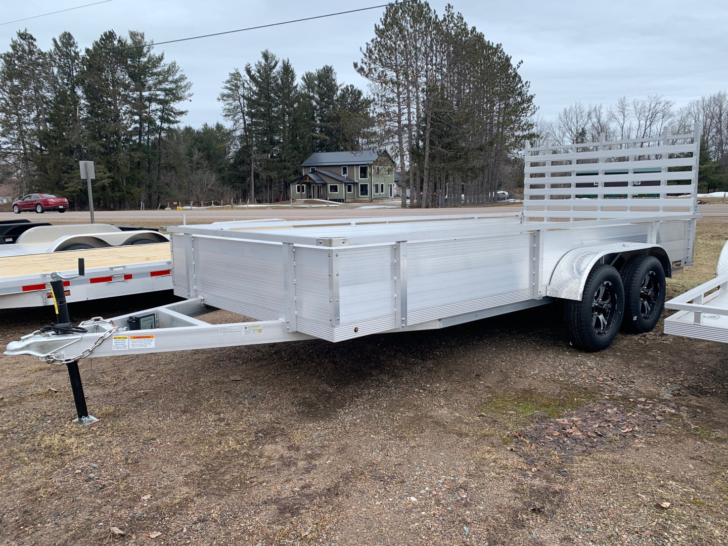 New 2025 Paraiso Global 7' x 16' -18" HSS 7K Utility Trailer