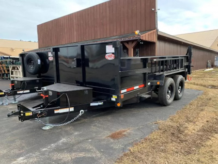 New 2026 Quality Steel 83 X 12' 12k Dump Trailer