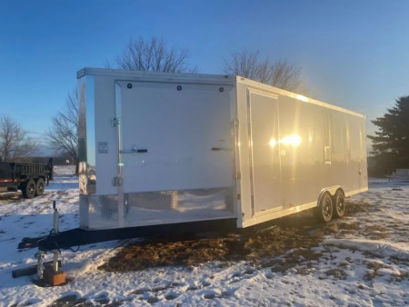 New 2026 American Hauler Sport Hawk 8.5' x 28' 10k Snowmobile Trailer