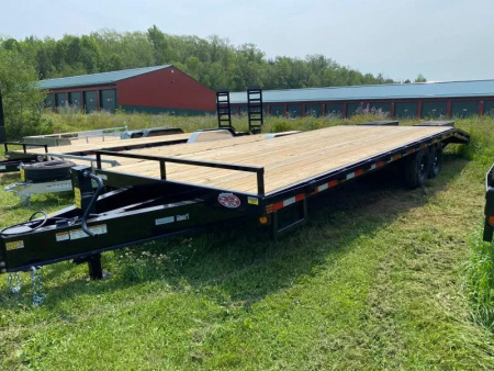 New 2026 Quality Steel 102  x 20' +5' Deck Over 14K Equipment Trailer