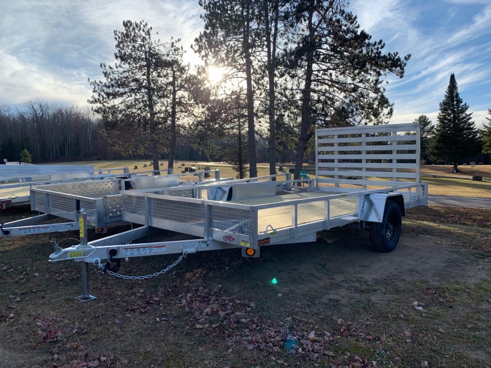 New 2026 Quality Aluminum 82" x 14' Simplicity Utility Trailer