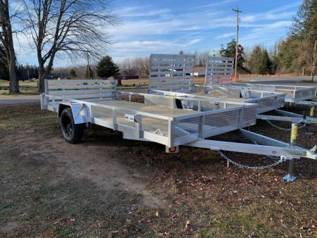 New 2026 Quality Aluminum 82  x 14' Simplicity Utility Trailer