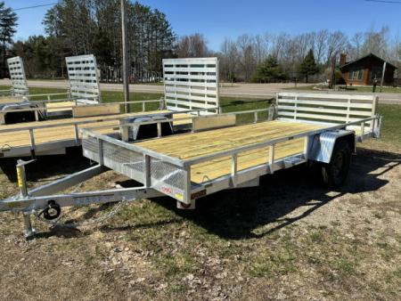 New 2026 Quality Aluminum 82" x 14' Simplicity Utility Trailer