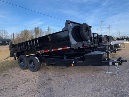New 2027 Quality Steel 83  x 14' Low Profile 14k Dump Trailer