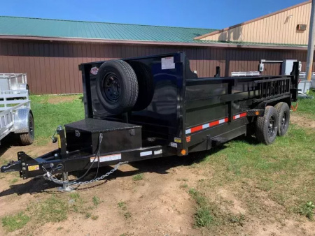 New 2026 Quality Steel 83  x 16' Low Profile 14k Dump Trailer