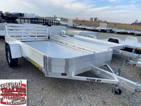 New 2026 Aluma 77  X 12' Utility Trailer