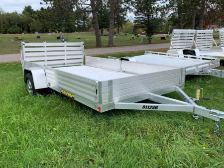 New 2026 Aluma 81  X 12' -12  HSS/ ATV RAMPS Utility Trailer
