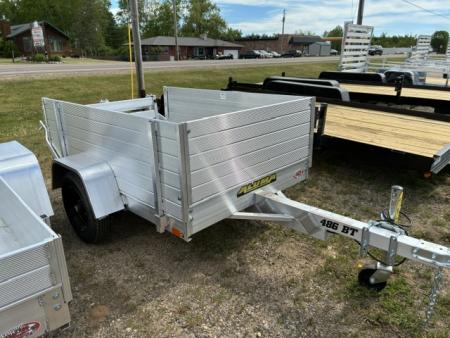New 2026 Aluma 48  x 6' -24  Solid Sides Utility Trailer