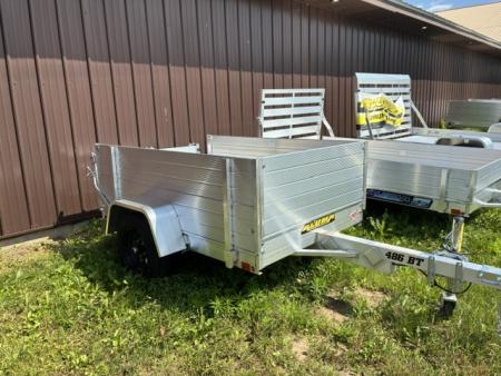 New 2026 Aluma 48  x 6' -24  Solid Sides Utility Trailer