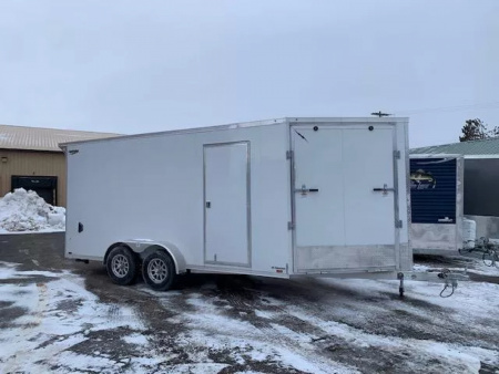 New 2026 Lightning Trailers 7' x 16' Snowmobile Trailer